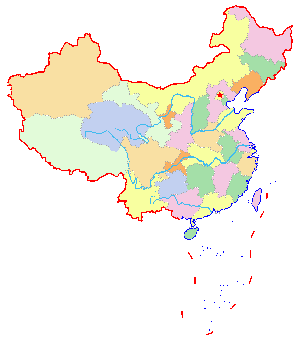 China Blank Map Blank Map Of China Outline Map Of China China